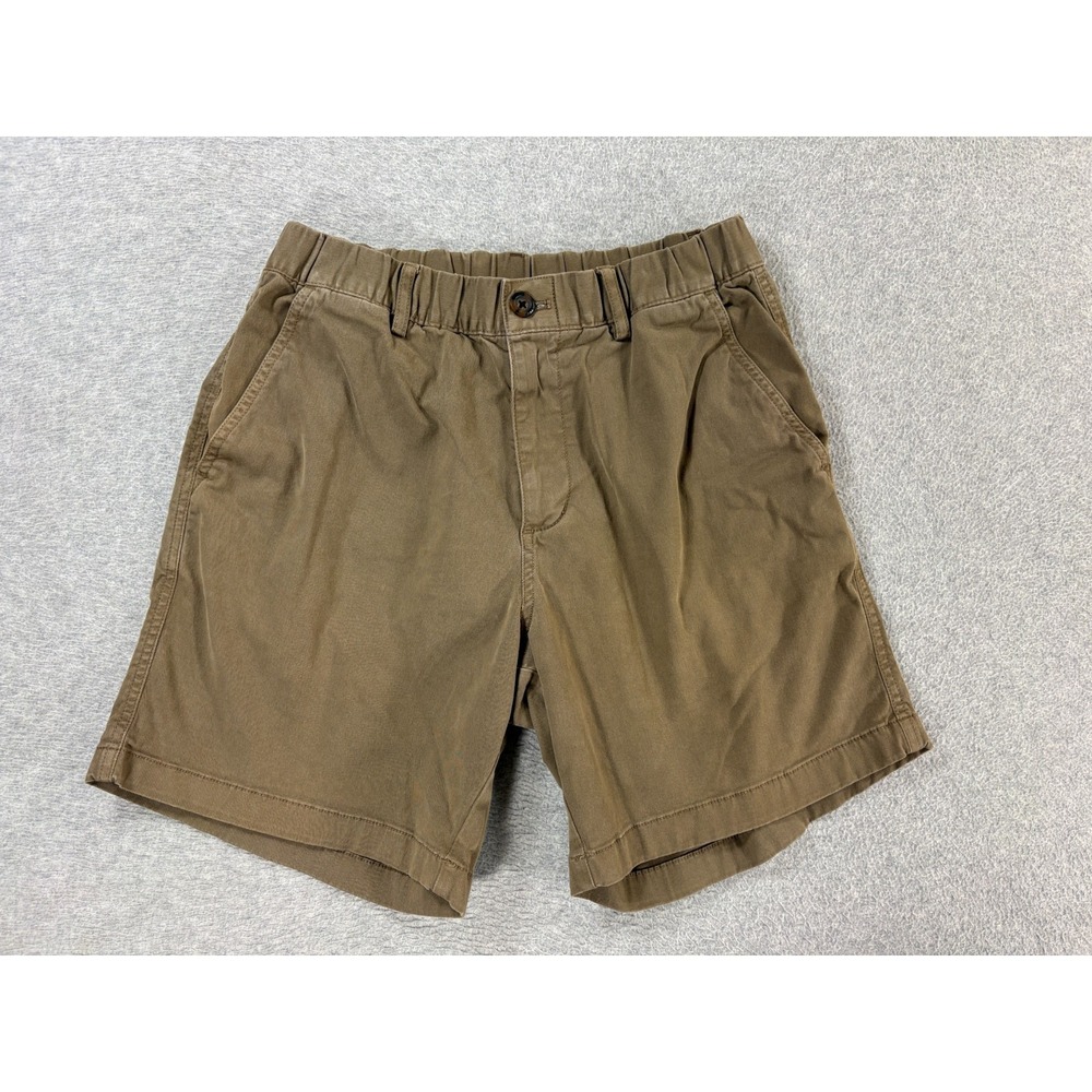 Bearbottom Cotton Blend Stretch Shorts (Men's Medium) Brown - 7"